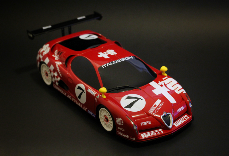 Illustration for article titled Alfa Romeo Scighera GT by ItalDesign in 1:18 scale